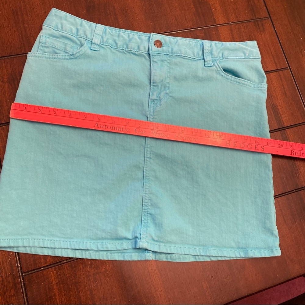 Tommy Hilfiger Vintage y2k 2000s Denim Mini Skirt 10 - Picture 9 of 10